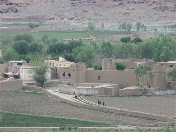 Панорама Бамиана.